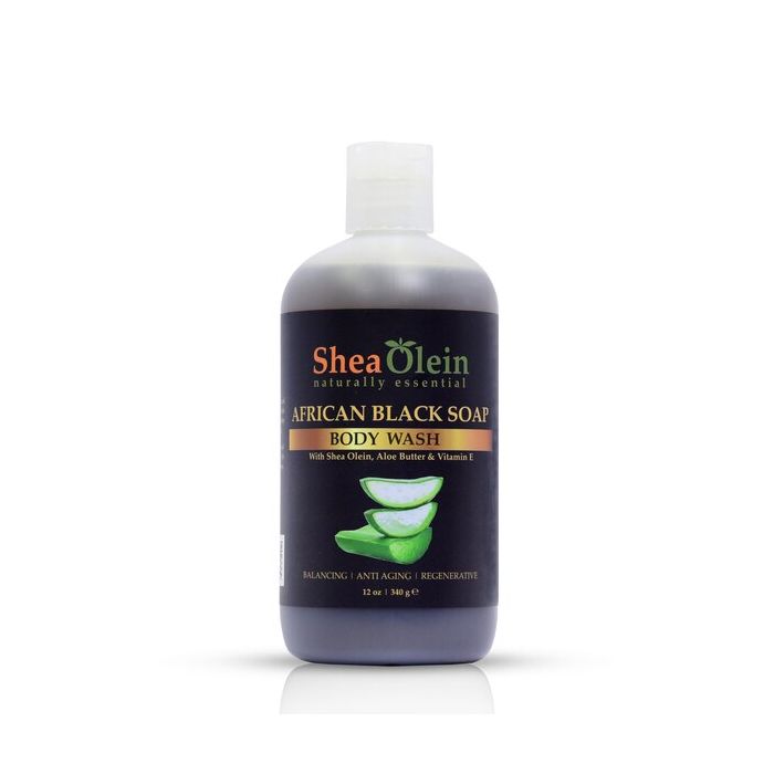 African Black Soap Body Wash With Aloe & Vitamin E