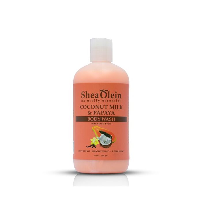 Coconut Milk & Papaya Body Wash W/ Vanilla Beans