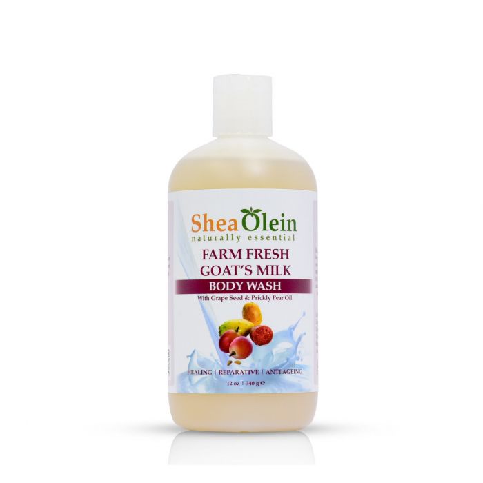 Farm Fresh Goat's Milk Body Wash With Grape Seed & Prickly Pear Oil