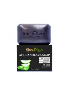 African Black Soap w/Shea Butter, Aloe Butter & Vilamin E