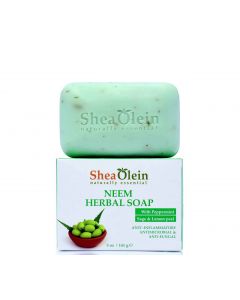 Neem Herbal Soap With Peppermint, Sage, lemon Peel