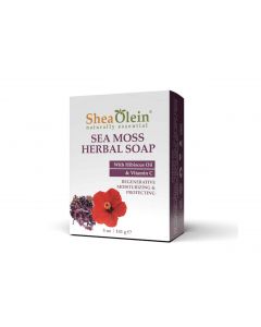 Sea Moss Herbal Soap with Hibiscus Oil & Vitamin C 